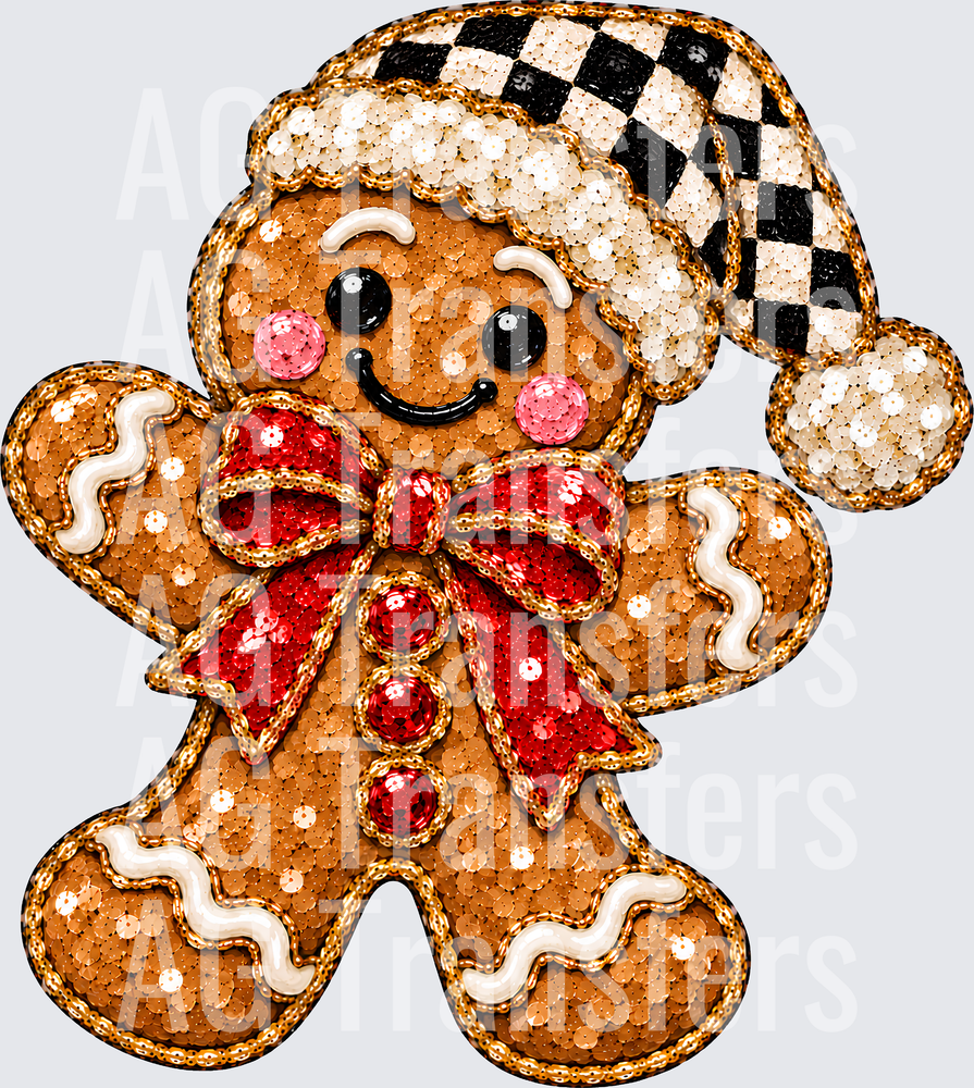 GINGERBREAD SAUX SEQUIN
