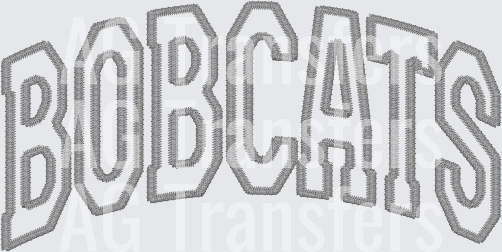 Bobcats White Stitch
