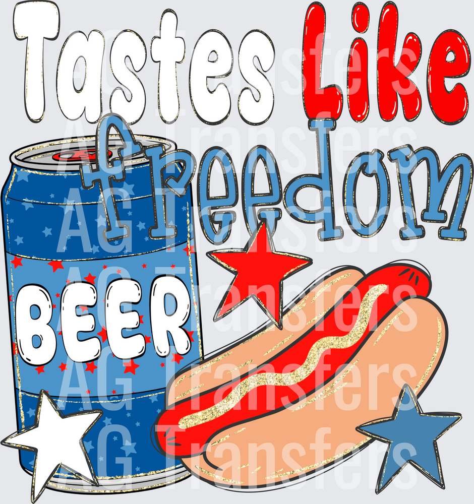 Tastes like freedom beer(1)