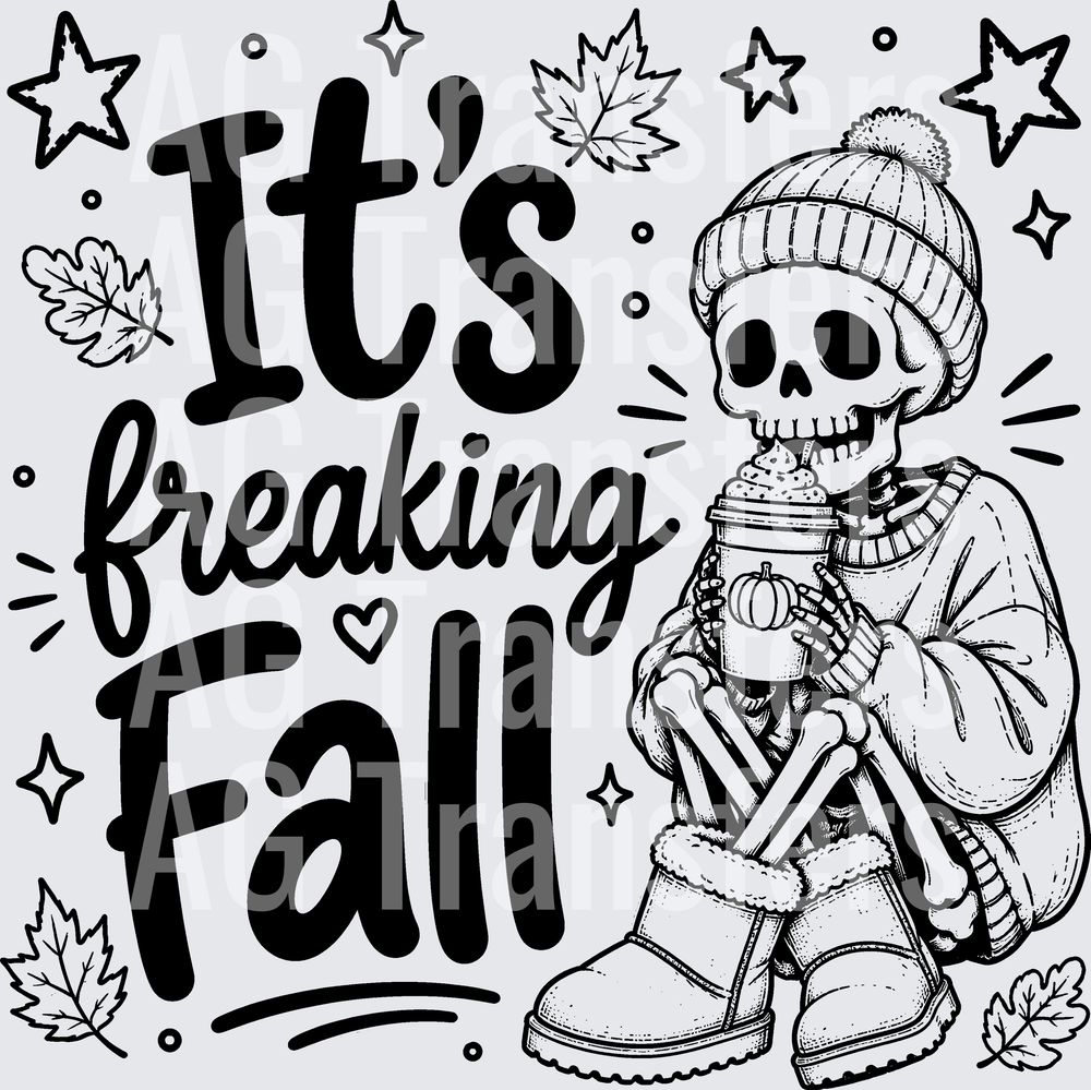 ITS FREAKING FALL SKELETON