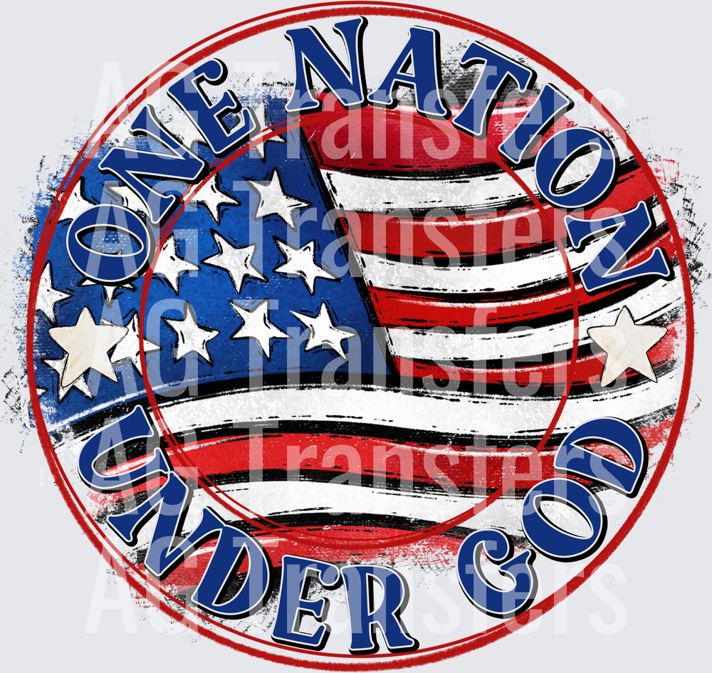 One Nation Under God NO BUTTERFLY