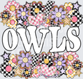 Funky Flowers Mascots OWLS
