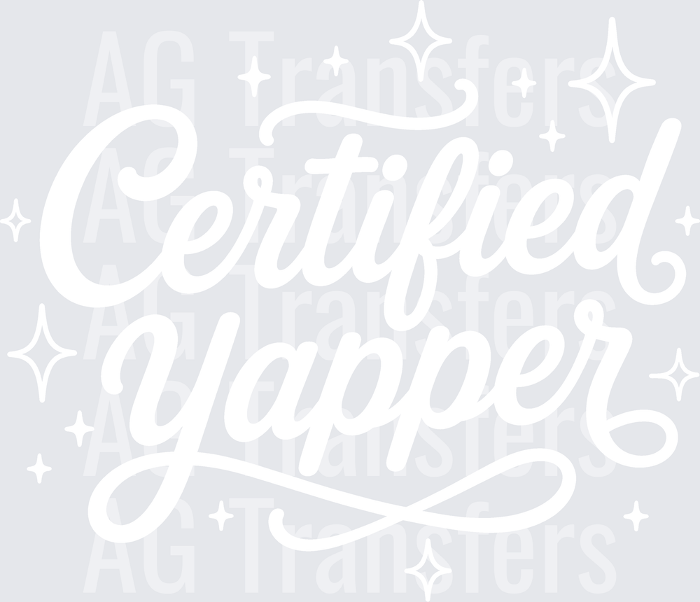 CERTIFIED YAPPER