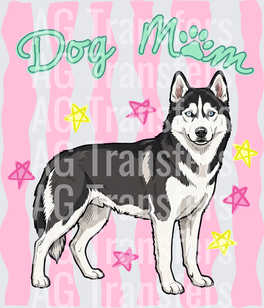 Husky Dog Mom
