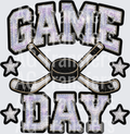 GAME DAY FAUX SEQUIN HOCKEY