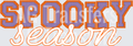 The Prepster - SPOOKY SEASON PURPLE ORANGE