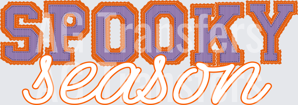 The Prepster - SPOOKY SEASON PURPLE ORANGE