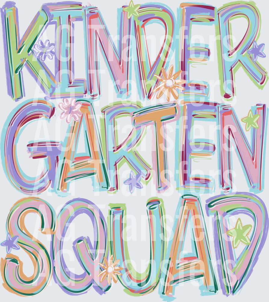 TILTED GRADE LEVELS KINDERGARTEN SQUAD