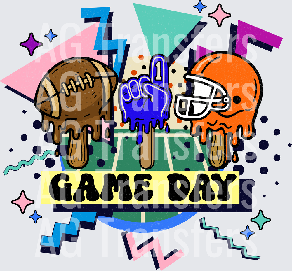 Retro Game Day ORANGE