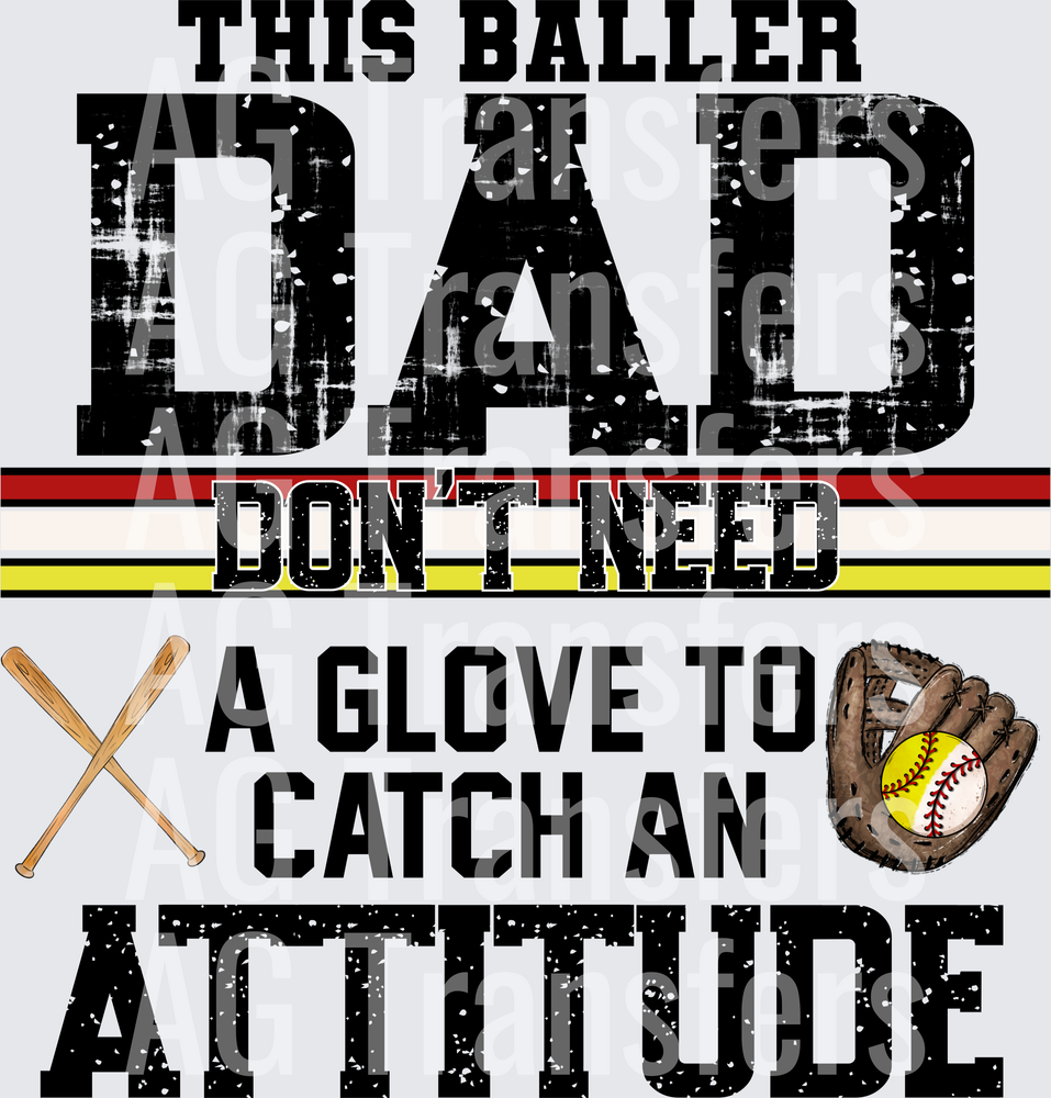 This Baller Dad Don’t Need A Glove