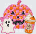 PUMPKIN SPICE PUMPKIN GHOST