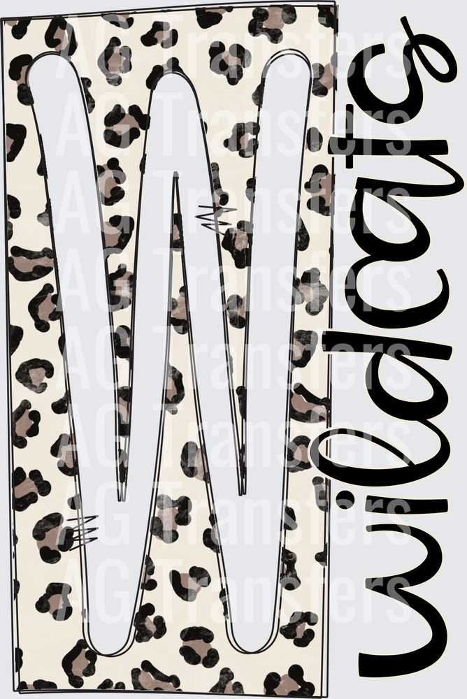Boxed Leopard W Wildcats