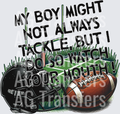 My boy football