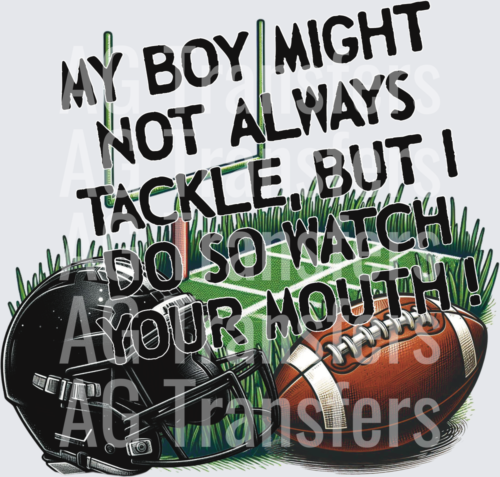 My boy football