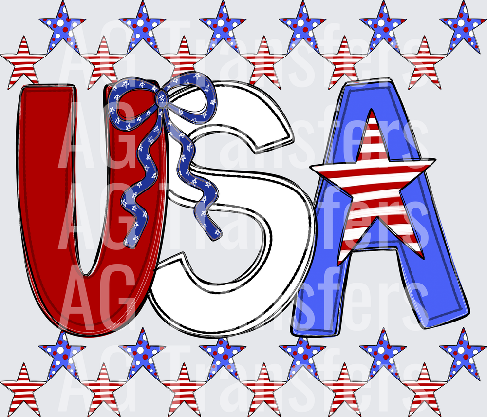 USA STAR BORDER