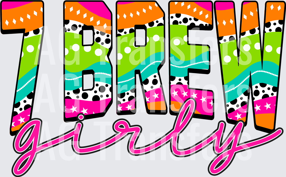 7 BREW GIRLY BRIGHT
