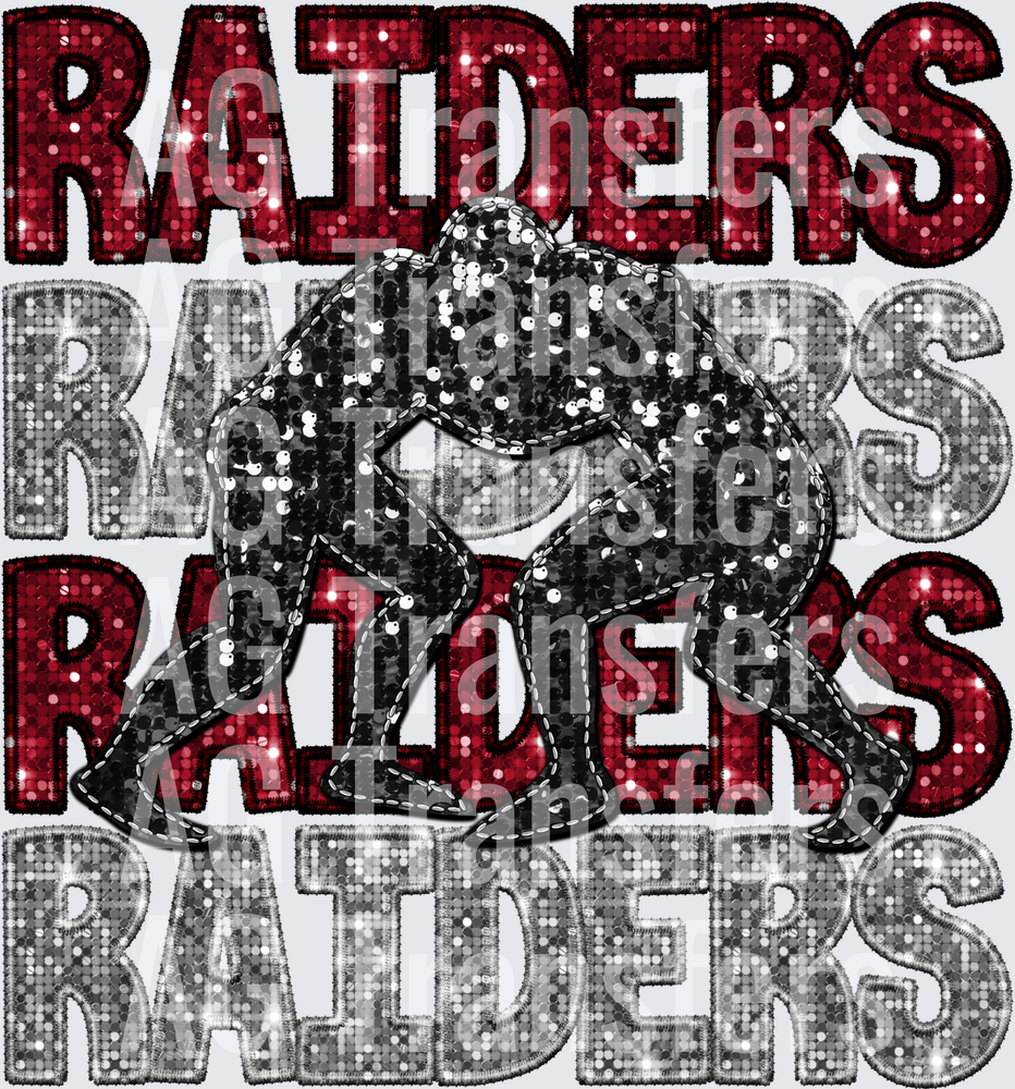 raiders crimson silver
