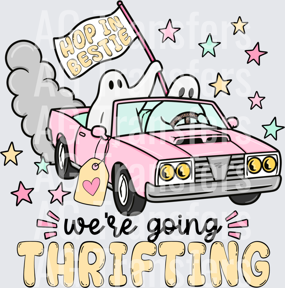 Hop in Bestie we’re going thrifting