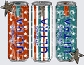 Patriotic cans distressed Michelob ultra