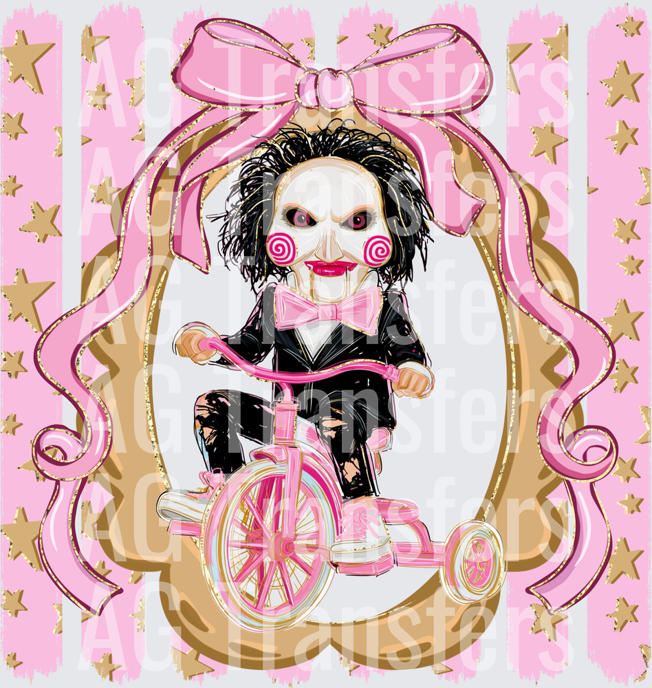 Preppy horror Billy the puppet(saw)