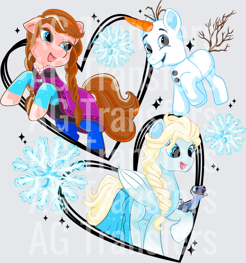 My pony frozen