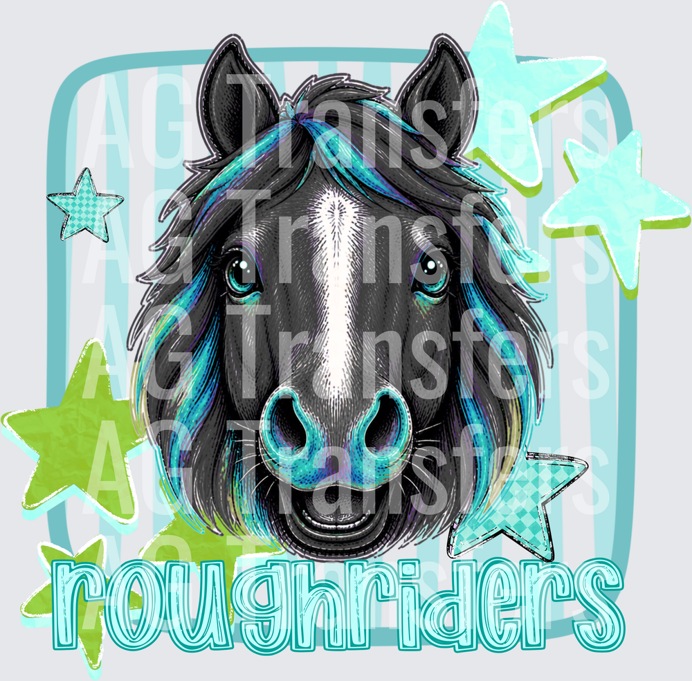 ROUGHRIDERS HORSE