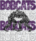 bobcats purple white