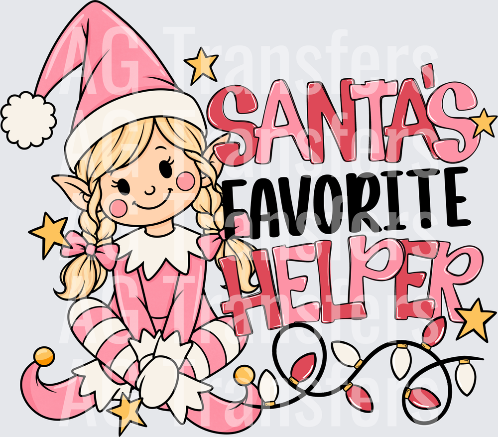 Santa’s favorite helper, girl elf