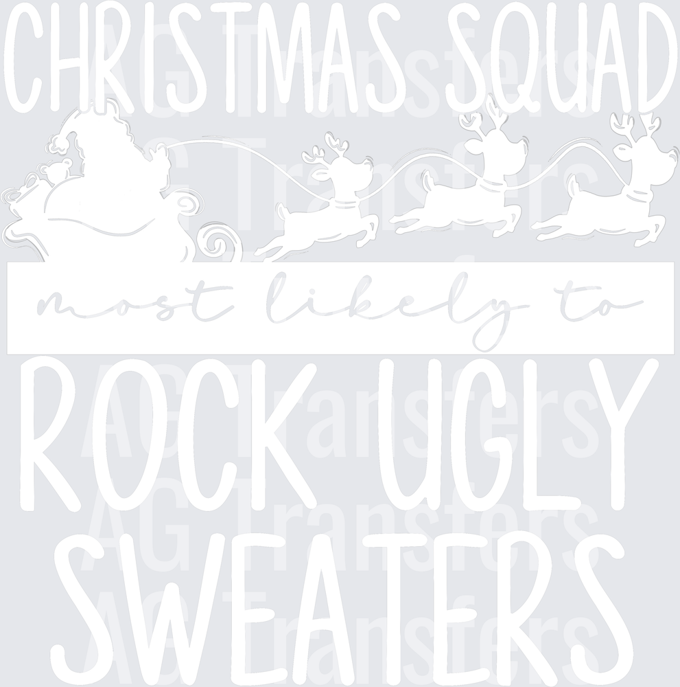 RockUglySweaters White