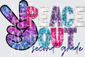 mermaid peace out second grade