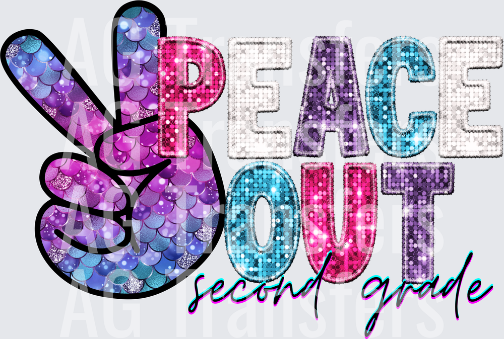 mermaid peace out second grade