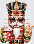 NUTCRACKER FAUX PAINTED