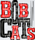 Bobcats Red and Black