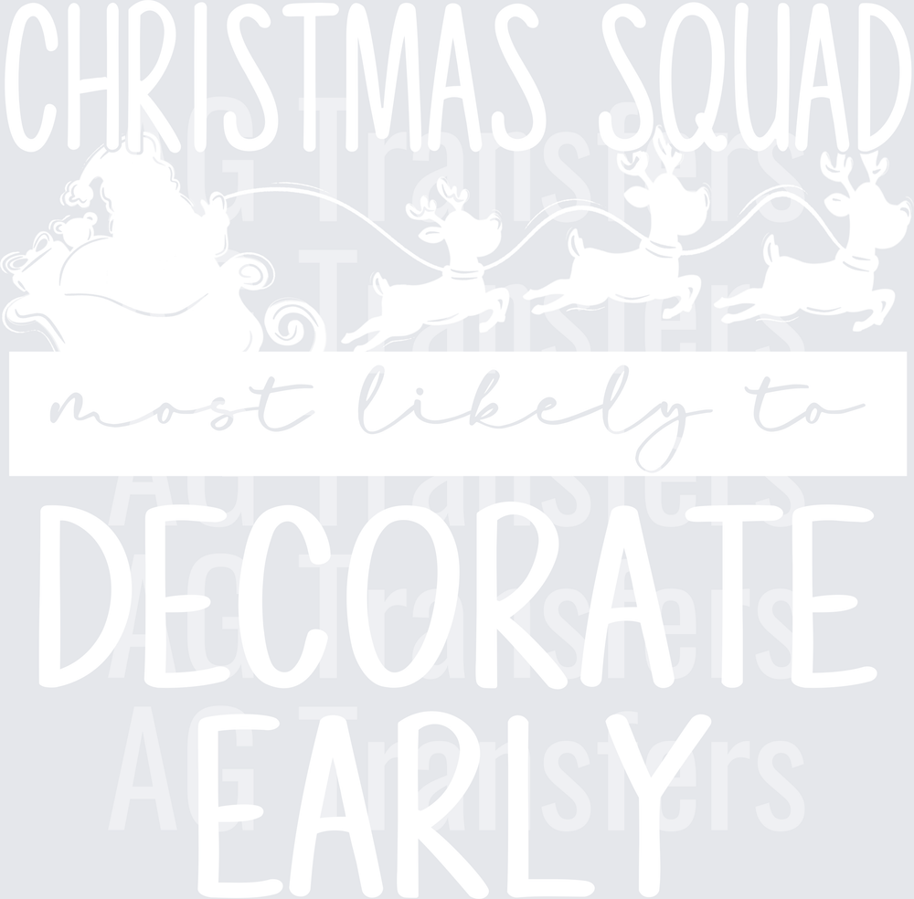 DecorateEarly white