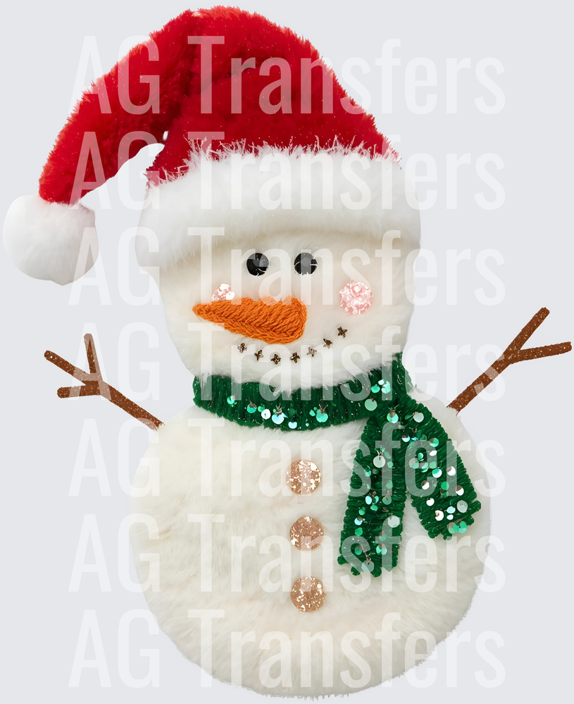 SNOWMAN FAUX FUR