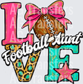 Love Football Aunt HWDS