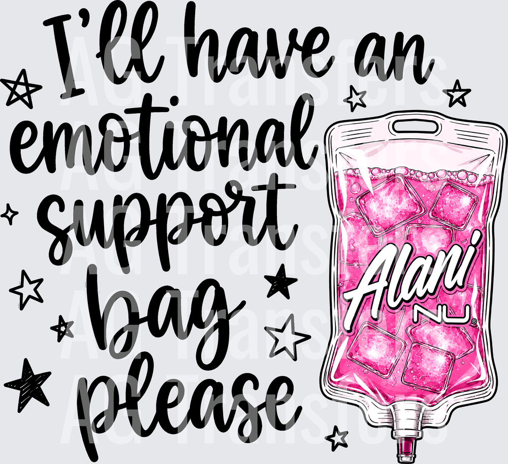 EMOTIONAL SUPPORT BAG A PINK