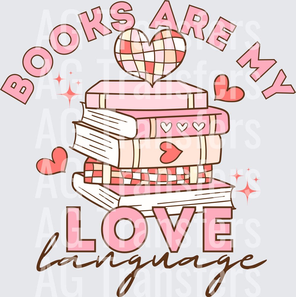 BOOKS ARE MY LOVE LANGUAGE