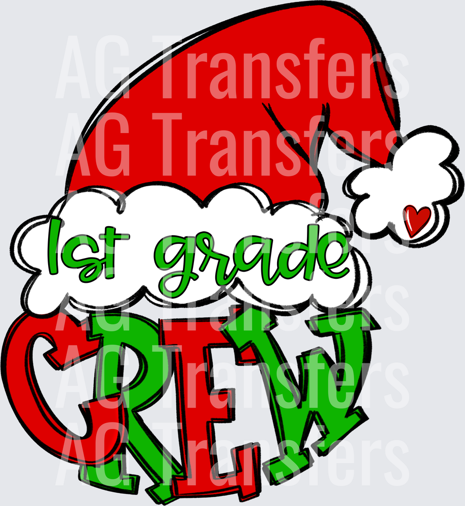 Santa Crew 1st Grade