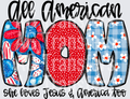 Mom patriotic