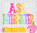Asl interpreter