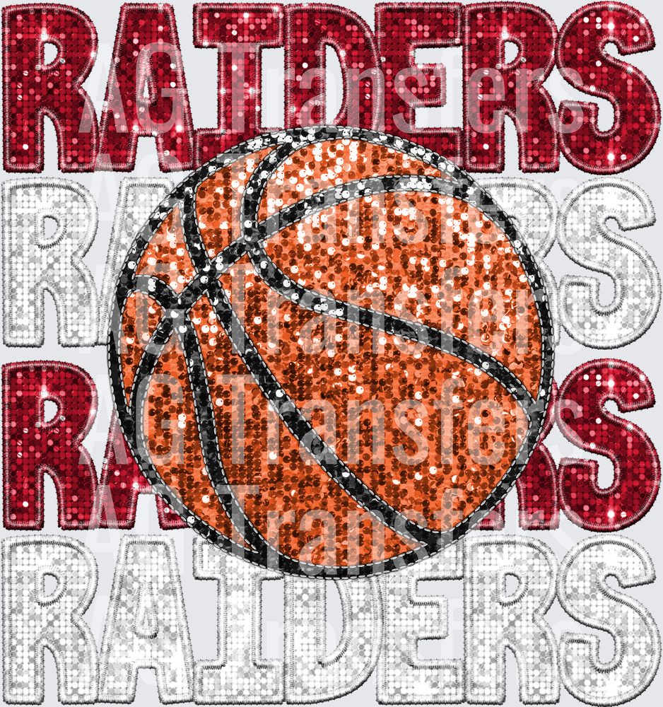 Raiders red white