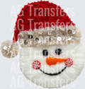SNOWMAN FAUX YARN FACE