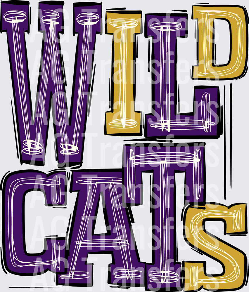 Wildcats Purple Gold