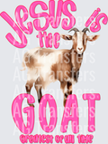 Jesusisthegoatpink