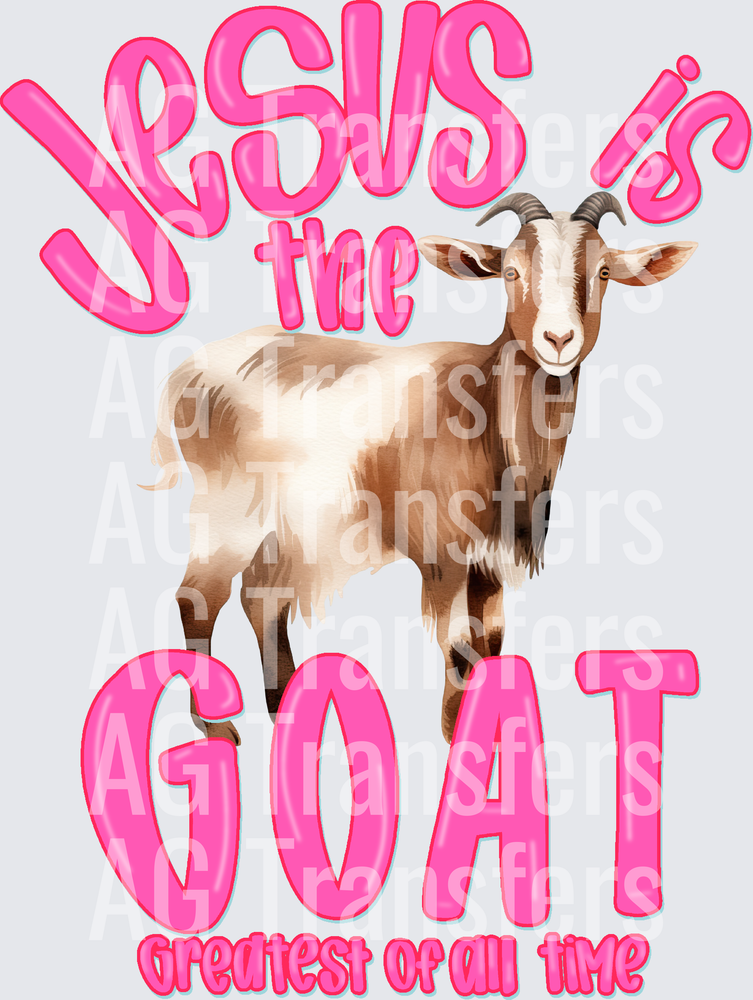 Jesusisthegoatpink