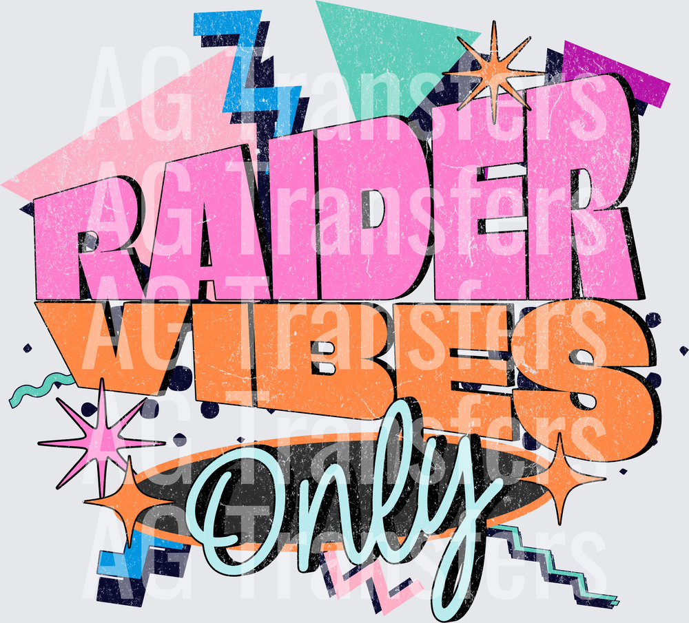 Retro - RAIDER vibes only