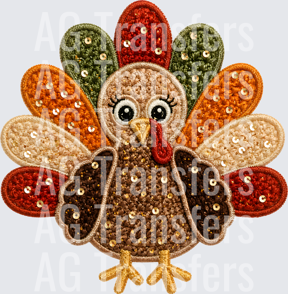 TURKEY FAUX EMBROIDERY