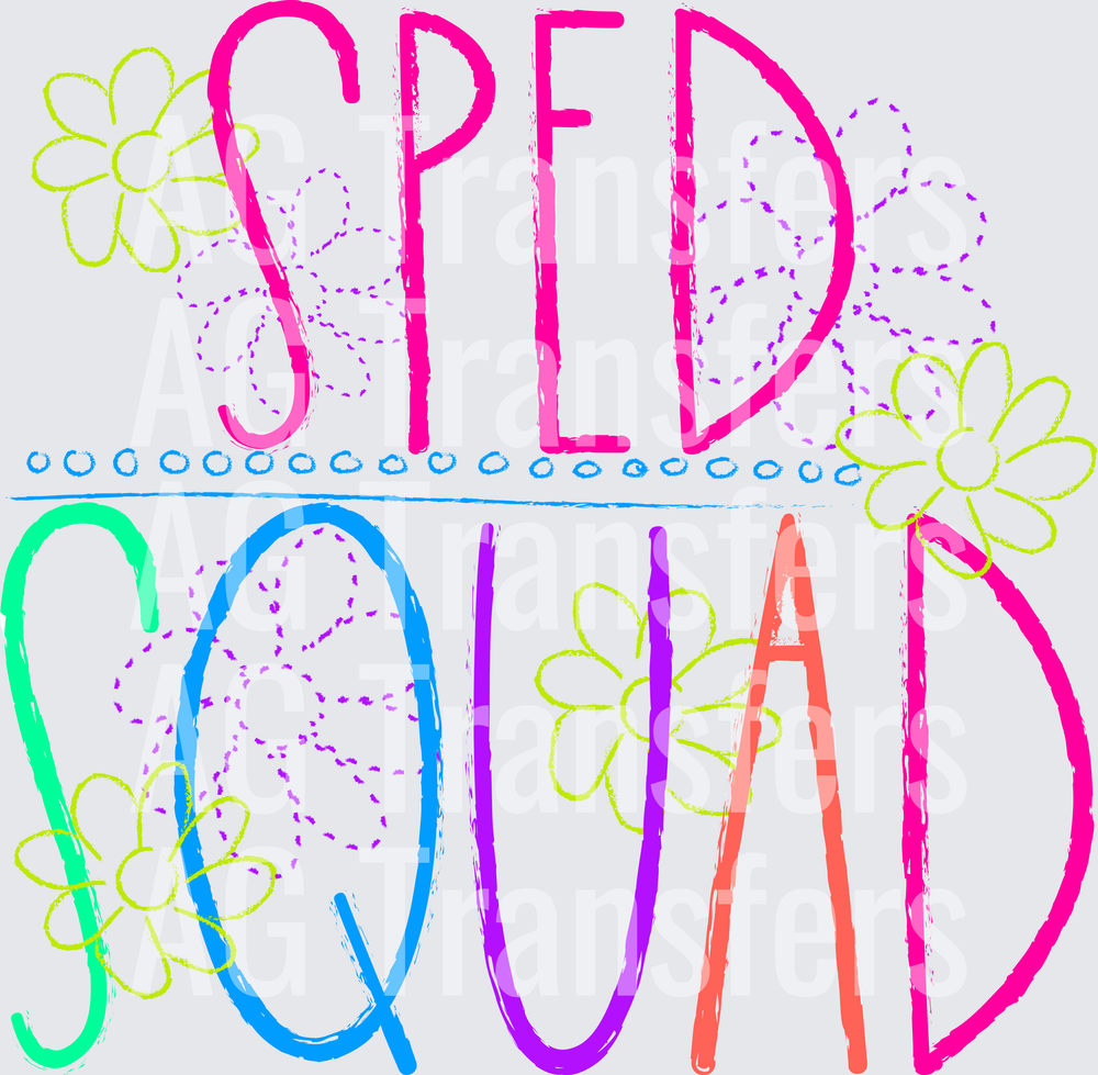 Chalkboard SPED Squad