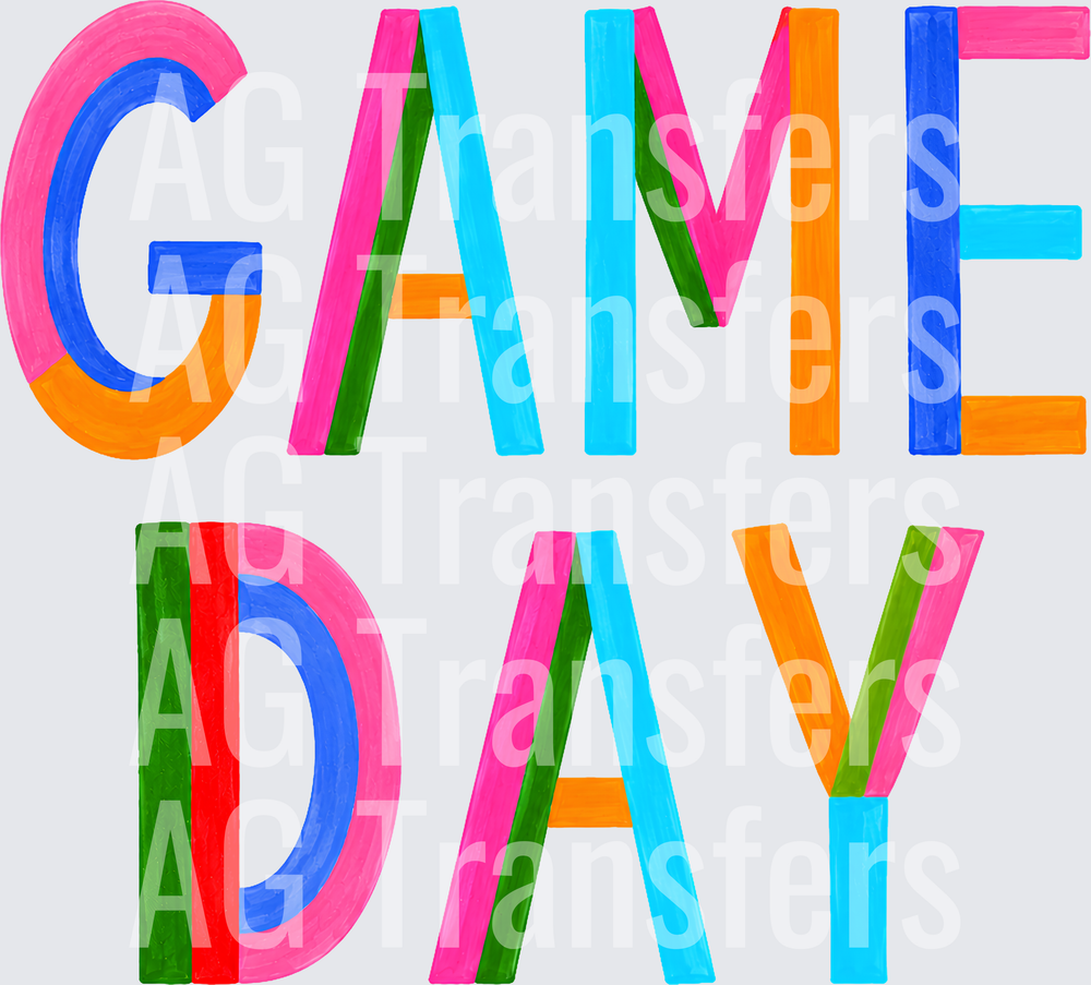 GAME DAY COLORBLOCK